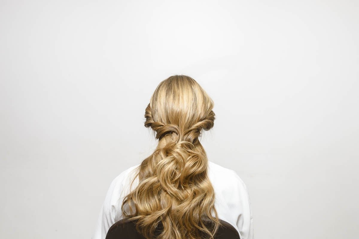 Flätad knut Tutorial 5 Kerastase